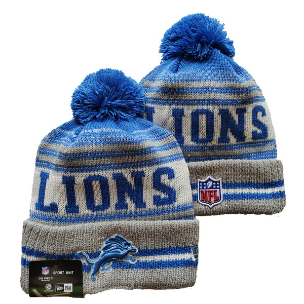 Detroit Lions Knit Hats 019
